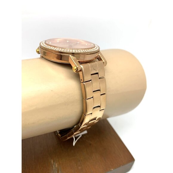 Michael Kors Women's Watch MK7346 Corey Quartz Rose Gold Stainless Steel 38mm - Picture 12 of 14